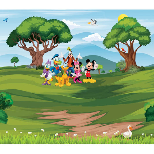 Micky, Minnie, Donald Duck, Disney Friend, Kids Wallpaper