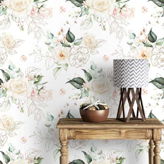 Blossom Garden: Gorgeous Floral Wallpaper