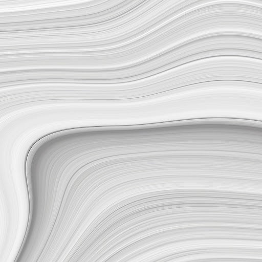 White 3D Wavy Marble Style Wallpaper