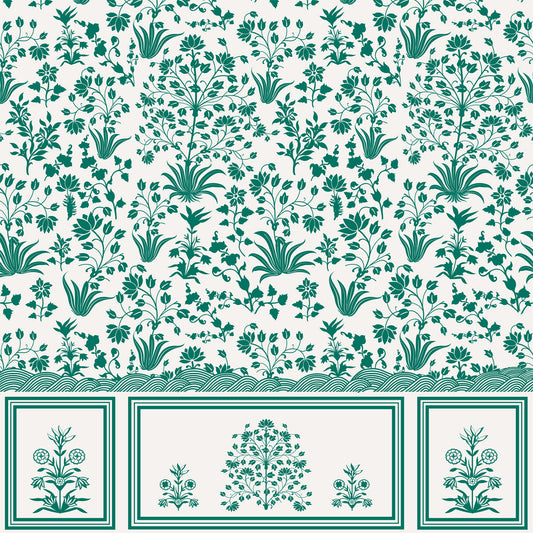 Roop Mahal, Vintage Wallpaper Design