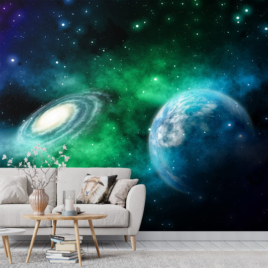 Galaxy Theme Wallpaper for Walls and Ceilings, Customized