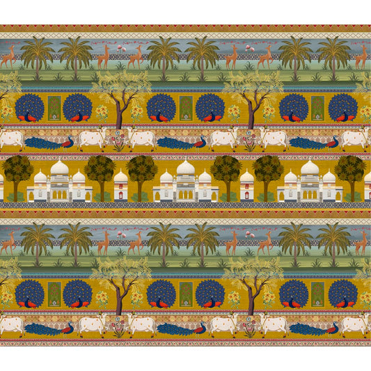 Bageecha Indian Garden Wallpaper Customised