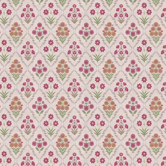 Shop Phulwari Indian Design Wallpaper Roll in Pink Color