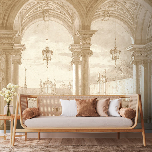 Medieval Majesty European Theme Wall Wallpaper