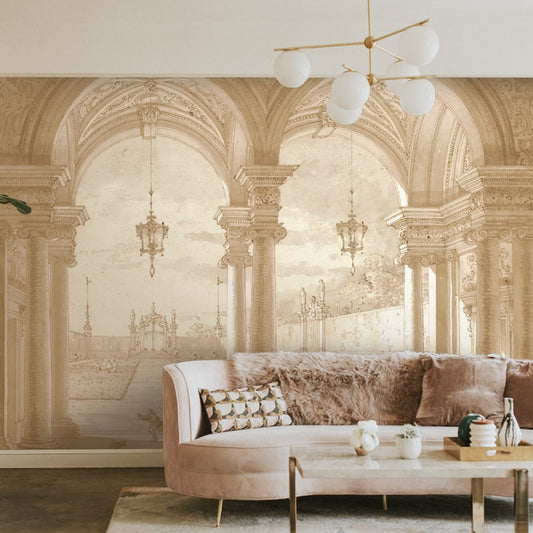 Medieval Majesty European Theme Wall Wallpaper