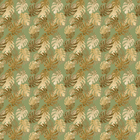 Island Dreams, Tropical Repeat Design Wallpaper