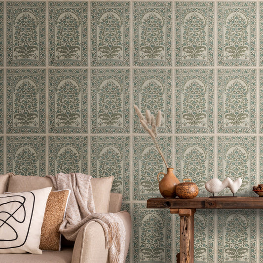 Madhur, Jharoka Style Wallpaper for Rooms