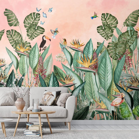 Tropical Theme-Birds of Paradise, Customised for Homes