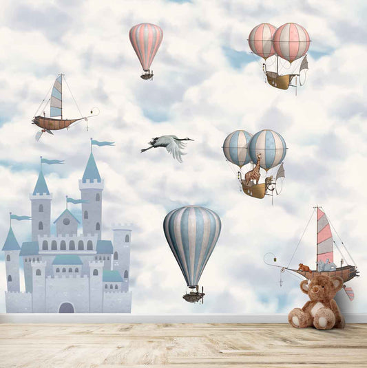 Fantasy Theme Nursery Kids Wallpapers, Customised