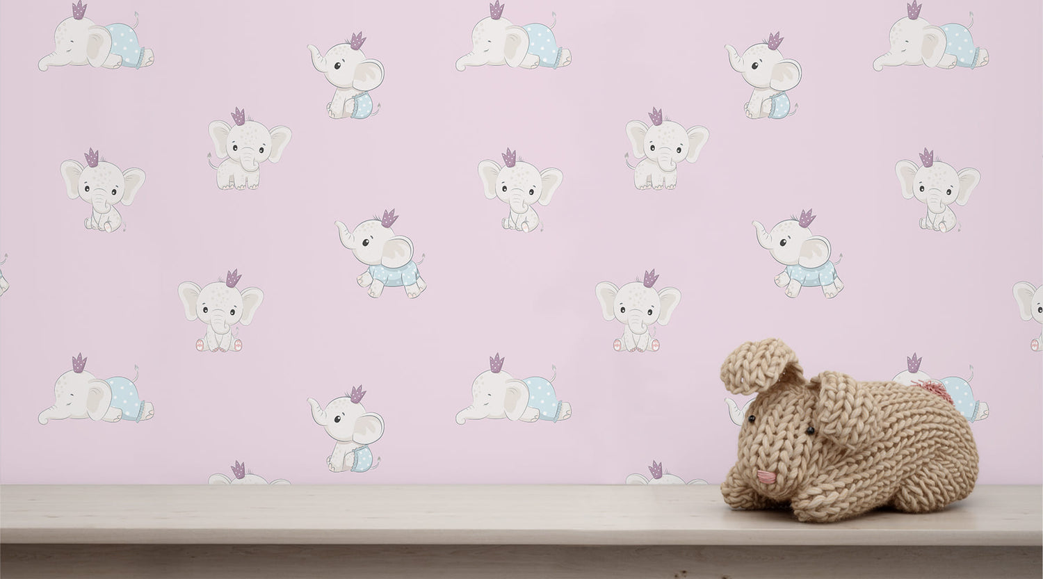 Cute Elephants Wallpaper by Life n Colors