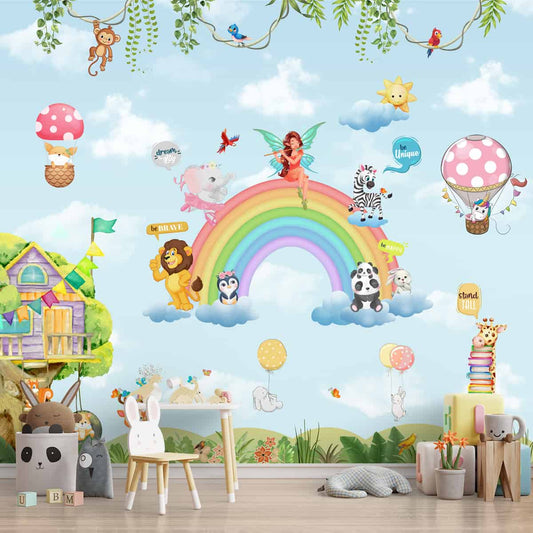 Fairyland Kids Design, Girls Room Wallpaper, Customised