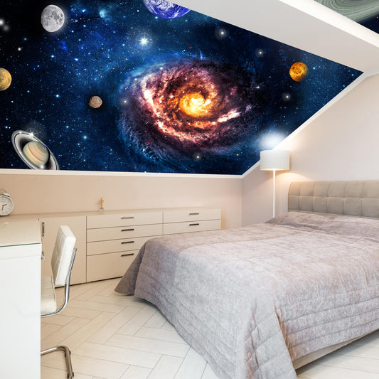 Space Wallpaper for Room Ceilings, Galaxy Theme