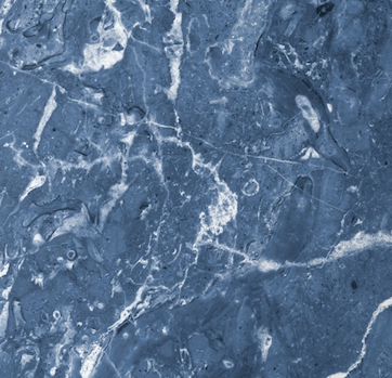 Natural Blue Marble Look Room Wallpaper, Customised